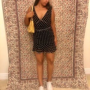 Vintage Polka Dot Mini Dress